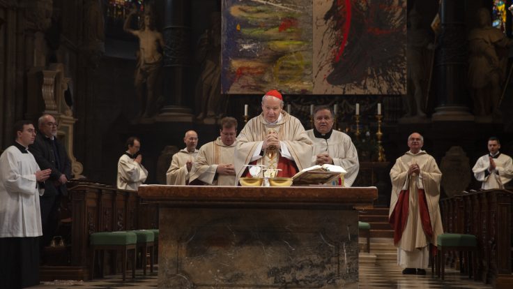 Stephansdom; Wien; St. Stephan; Wiener Wahrzeichen; Verein Unser Stephansdom; Vereinszeitung 141; September 2023; Spenderdankmesse, Kardinal Schönborn