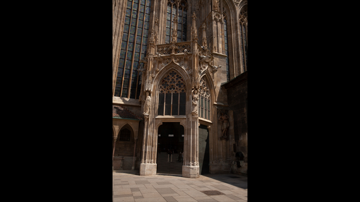 Singertor nach der Restauration, Stephansdom